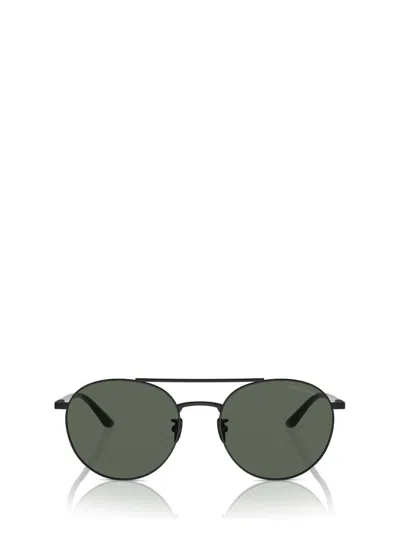 Giorgio Armani Eyewear In Matte Black