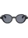 Giorgio Armani Round-frame Sunglasses In Black