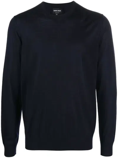 GIORGIO ARMANI ROUND-NECK JUMPER