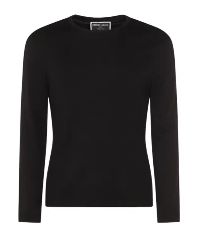 GIORGIO ARMANI GIORGIO ARMANI ROUND NECK KNITTED JUMPER