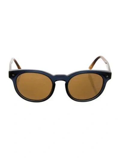 Pre-owned Giorgio Armani Round Tinted Sunglasses
