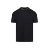 Giorgio Armani Classic Crew Neck T-shirt In Virgin Wool