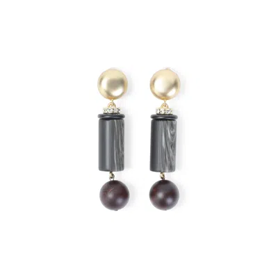Giorgio Armani Ruby Earrings In Multi
