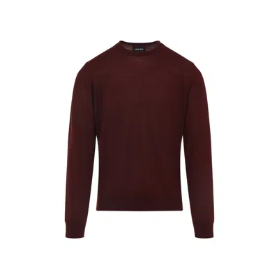 GIORGIO ARMANI RUBY VIRGIN WOOL SWEATER