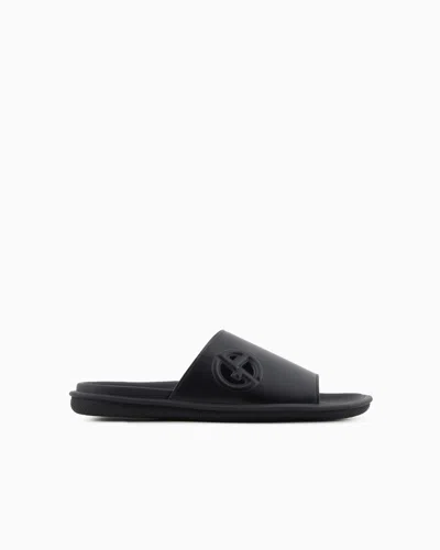 GIORGIO ARMANI LEATHER SANDALS