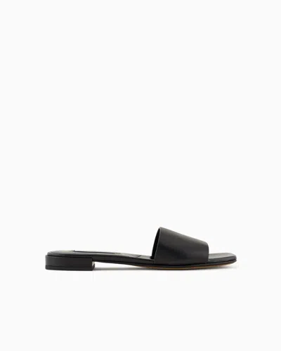 Giorgio Armani Sandals In Black