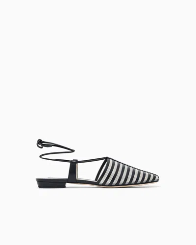 Giorgio Armani Sandals In Black