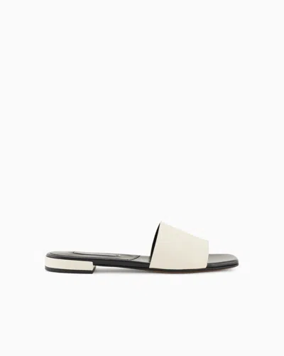 Giorgio Armani Sandals In White