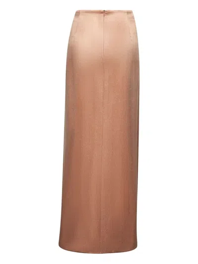 Giorgio Armani Satin Midi Skirt