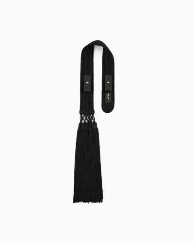 Giorgio Armani Sautage Shoulder Strap With Tassels