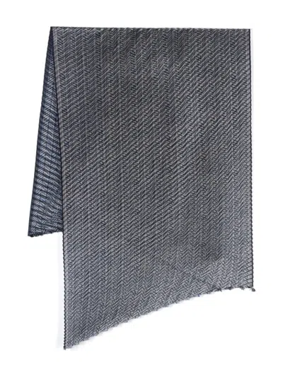 Giorgio Armani Scarf In Grey