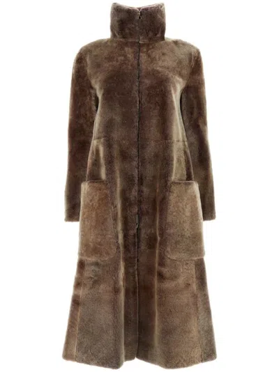 GIORGIO ARMANI SHEARLING COAT