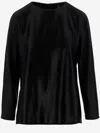Giorgio Armani Shiny Effect Silk Sweater