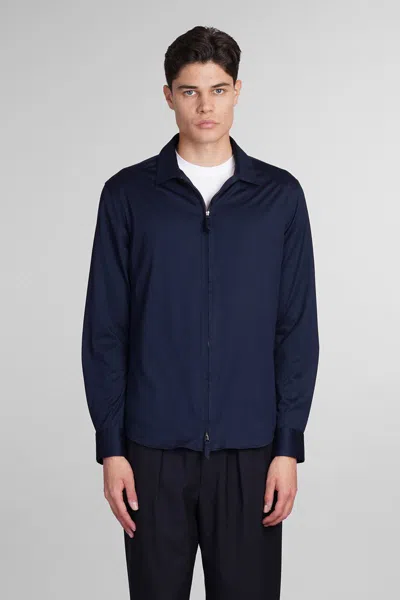 Giorgio Armani Shirt In Blue