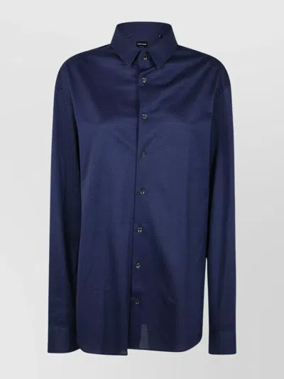 GIORGIO ARMANI SHIRT COLLARED LONG SLEEVES