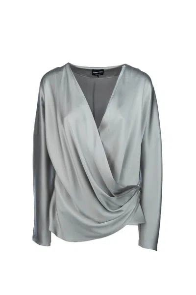 Giorgio Armani Shirts In Ice