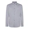 Giorgio Armani Striped Cotton Shirt In Multicolor