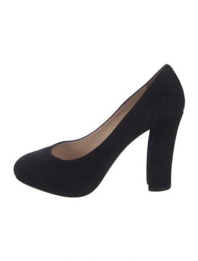 Pre-owned Giorgio Armani Shoes In Black