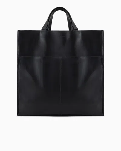 Giorgio Armani Shoppers In Black