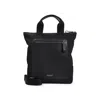 Giorgio Armani Logo Nylon Top Handle Bag In Black