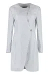 Giorgio Armani Short Coat In Viscose