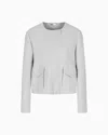 Giorgio Armani Short Nappa-leather Jacket In White
