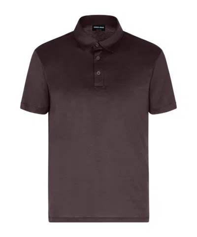 GIORGIO ARMANI SHORT SLEEVE POLO SHIRT