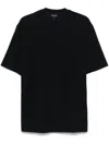 Giorgio Armani Black T Shirts In Black