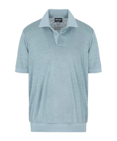 GIORGIO ARMANI GIORGIO ARMANI SHORT-SLEEVED POLO SHIRT