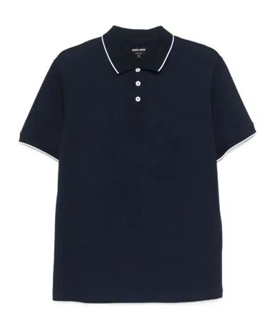 GIORGIO ARMANI SHORT-SLEEVED POLO SHIRT