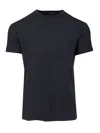 Giorgio Armani Short-sleeved T-shirt In Black