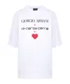 Giorgio Armani Short-sleeved T-shirt In White