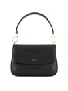 Giorgio Armani Official Store Medium La Prima Soft Baguette Bag In Nappa Leather In Black