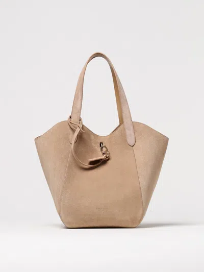 GIORGIO ARMANI SHOULDER BAG GIORGIO ARMANI WOMAN COLOR BEIGE,421830022