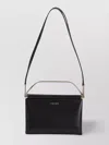 Giorgio Armani Shoulder Bag Leather Adjustable Strap