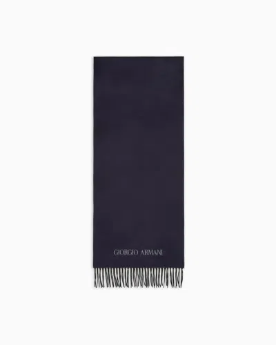 Giorgio Armani Silk And Cashmere Scarf