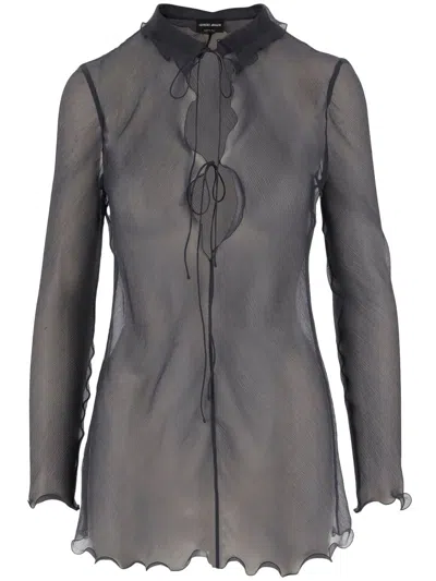 GIORGIO ARMANI SILK BLOUSE