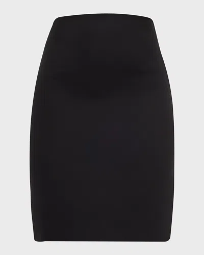 GIORGIO ARMANI SILK CADY PENCIL SKIRT