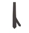 Giorgio Armani Silk-cashmere Tie In Burgundy