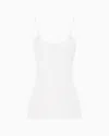 Giorgio Armani Silk Charmeuse Top In White