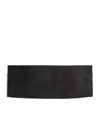 Giorgio Armani Silk Cummerbund In Black