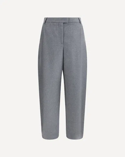 Giorgio Armani Women Silk Flannel Pants In Multi