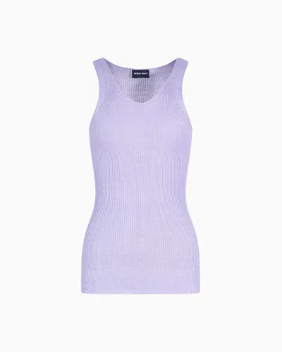 Giorgio Armani Silk Knit Top