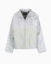 Giorgio Armani Silk, Linen And Hemp Jacquard Pea Coat