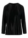 Giorgio Armani Shiny Effect Silk Sweater