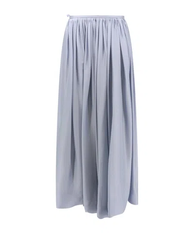 GIORGIO ARMANI GIORGIO ARMANI RUCHED SATIN MAXI SKIRT