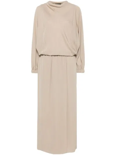 GIORGIO ARMANI SILK MIDI DRESS