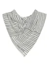 Giorgio Armani Silk Scarf In Neutral
