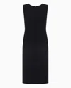 Giorgio Armani Official Store Midi-kleider In Marineblau