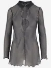 Giorgio Armani Silk Blouse In Black